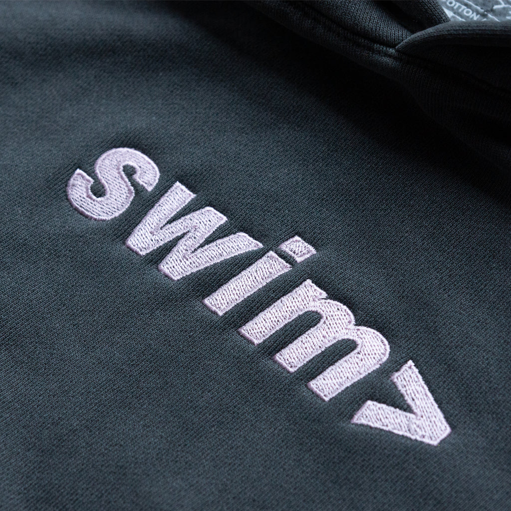 swim> charcoal hoodie
